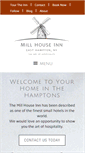 Mobile Screenshot of millhouseinn.com